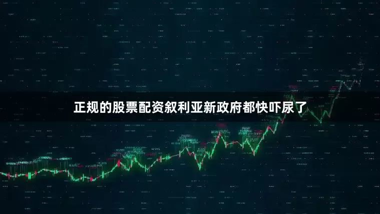 正规的股票配资叙利亚新政府都快吓尿了