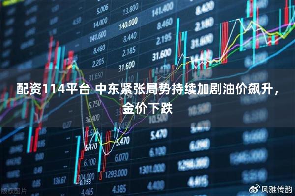 配资114平台 中东紧张局势持续加剧油价飙升，金价下跌